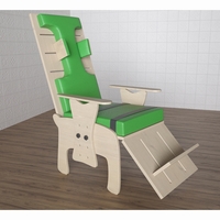 Стул для ребенка с ОВЗ с регулируемой подножкой «Адаптация» №1 - fgospostavki.ru - Тула