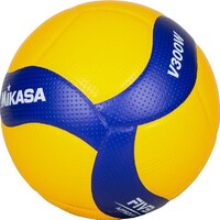 Мяч волейбольный Mikasa V300W (размер 5, синтетическая кожа, профессиональный) - fgospostavki.ru - Тула