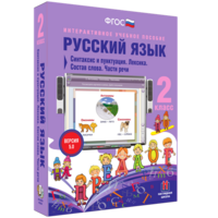 Русский язык 2 класс. Синтаксис и пунктуация. Лексика. Состав слова. Части речи - fgospostavki.ru - Тула
