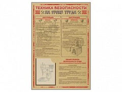 Стенд-уголок "Техника безопасности на уроках труда" - fgospostavki.ru - Тула