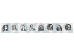 Стенд-лента "Выдающиеся писатели и деятели культуры стран изучаемых языков" (Великобритания) - fgospostavki.ru - Тула