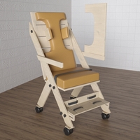 Стул для ребенка с ОВЗ «Новые горизонты» №4 со столешницей коричневый - fgospostavki.ru - Тула