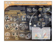Стенд "Средства защиты органов дыхания (индивидуальные средства защиты)" - fgospostavki.ru - Тула