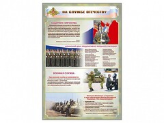 Стенд "На службе Отечеству" Вариант 1 - fgospostavki.ru - Тула