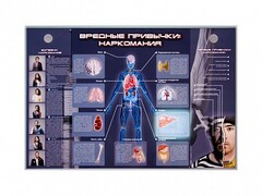 Электрифицированный стенд "Вредные привычки: наркомания" - fgospostavki.ru - Тула