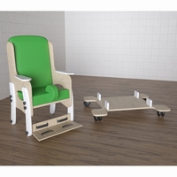 Стул для ребенка с ОВЗ стационарный с мобильной платформой «Адаптация» №4 - fgospostavki.ru - Тула