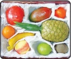 Набор муляжей тропических фруктов - fgospostavki.ru - Тула