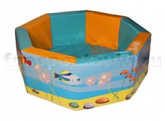 Сухой бассейн восьмигранный с шелкографией - fgospostavki.ru - Тула