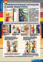 Комплект таблиц. ОБЖ. Поведение в криминогенных ситуациях. - fgospostavki.ru - Тула