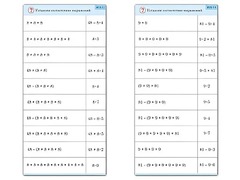 Комплект карточек (10) "Обучающий калейдоскоп. Умножение на 7, 8 и 9" - fgospostavki.ru - Тула