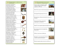 Комплект карточек (10) "Обучающий калейдоскоп. Страницы истории" - fgospostavki.ru - Тула