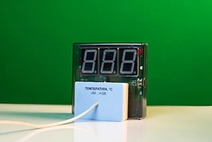 Датчик температуры с независимой индикацией (термометр демонстрационный) - fgospostavki.ru - Тула