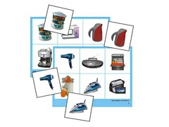 Логопедическое лото "Бытовая техника" (4 планшета, 24 карточки, цветное, ламинированное) - fgospostavki.ru - Тула