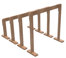 Дуга для подлезания (фанера, 60 сантиметров) - fgospostavki.ru - Тула