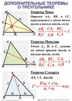 Комплект таблиц Треугольники (19 таблиц) - fgospostavki.ru - Тула