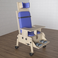 Стул для ребенка с ОВЗ «Новые горизонты» №3 со столешницей фиолетовый - fgospostavki.ru - Тула