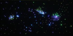 Настенный фиброоптический ковер "Млечный путь" 150х150, 300 точек - fgospostavki.ru - Тула