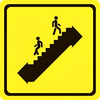 Тактильный знак (пути эвакуации) 150х150 - fgospostavki.ru - Тула