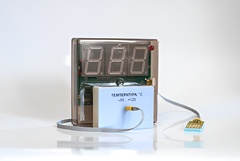 Датчик температуры малоинерционный с независимой индикацией (демонстрационный) - fgospostavki.ru - Тула