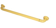 Поручень прямой с антибактериальным покрытием (желтый) - fgospostavki.ru - Тула