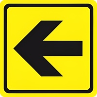 Тактильный знак (направление движения) 150х150 - fgospostavki.ru - Тула