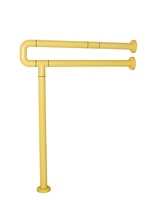 Желтый поручень напольно-настенный с антибактериальным покрытием - fgospostavki.ru - Тула