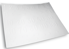 Пособие для слабовидящих детей - Сигнальные карточки по математике - fgospostavki.ru - Тула