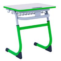 Парта SMARTY одноместная регулируемая по высоте с антивандальной кромкой - fgospostavki.ru - Тула
