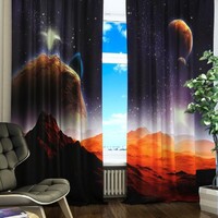 Комплект светонепроницаемых штор "Марсианская одиссея" - fgospostavki.ru - Тула