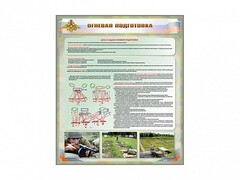 Стенд "Огневая подготовка" Вариант 1 - fgospostavki.ru - Тула