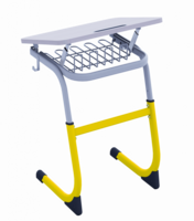 Парта одноместная регулируемая по высоте (наклонная столешница) - fgospostavki.ru - Тула