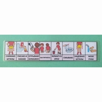 Последовательность действий "ТУАЛЕТ - УНИТАЗ" для девочки - fgospostavki.ru - Тула