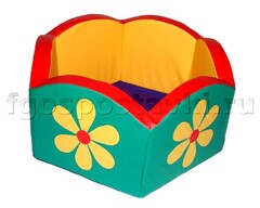 Сухой бассейн шестигранный "Ромашка" - fgospostavki.ru - Тула