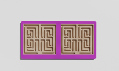 Межполушарная доска №13 фиолетовая - fgospostavki.ru - Тула