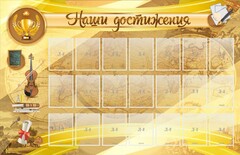 Стенд "Наши достижения" Вариант 5 - fgospostavki.ru - Тула