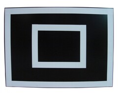 Щит баскетбольный навесной на шведскую стенку (ламинированная фанера), размер 700х700 миллиметров - fgospostavki.ru - Тула