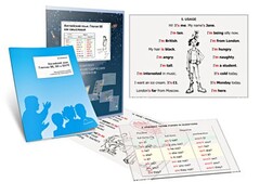 Комплект кодотранспарантов "Глагол BE как смысловой" - fgospostavki.ru - Тула