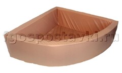 Сухой бассейн угловой полукруглый (без рисунка) - fgospostavki.ru - Тула