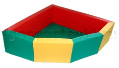 Сухой бассейн угловой (без рисунка) - fgospostavki.ru - Тула