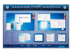 Интерактивный электрифицированный светодинамический стенд "Рабочий стол Windows, начало работы" - fgospostavki.ru - Тула