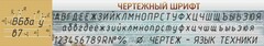 Стенд "Чертежный шрифт" - fgospostavki.ru - Тула