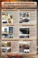 Стенд "Великая отечественная война (события)" - fgospostavki.ru - Тула