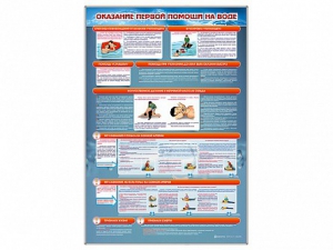 Стенд "Оказание первой помощи на воде" - fgospostavki.ru - Тула
