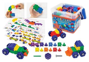 Конструктор Машины «Радуга» (140 деталей) - fgospostavki.ru - Тула