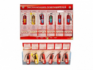 Электрифицированный стенд-тренажер "Эксплуатация огнетушителей" с разрезными агрегатами - fgospostavki.ru - Тула