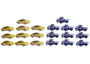 Набор магнитных карточек для устного счета "Автомобили" - fgospostavki.ru - Тула