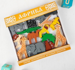 Конструктор "Африка", 35 элементов - fgospostavki.ru - Тула