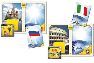 Настольно-печатная игра "Флаги стран мира 1. Европа" - fgospostavki.ru - Тула