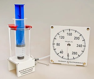 Прибор для изучения газовых законов (с манометром) - fgospostavki.ru - Тула