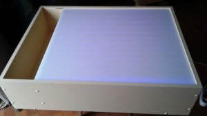 Планшет для рисования песком с белой подсветкой (100х60 см) - fgospostavki.ru - Тула